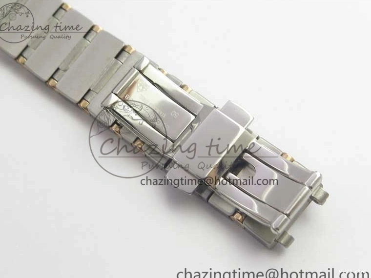 0212 NewStyle Constellation Ladies 27mm ZF 1:1 Best Edition SS RG White MOP Dial Diamonds Bezel & Markers on SS RG Bracelet ETA Quartz 7943